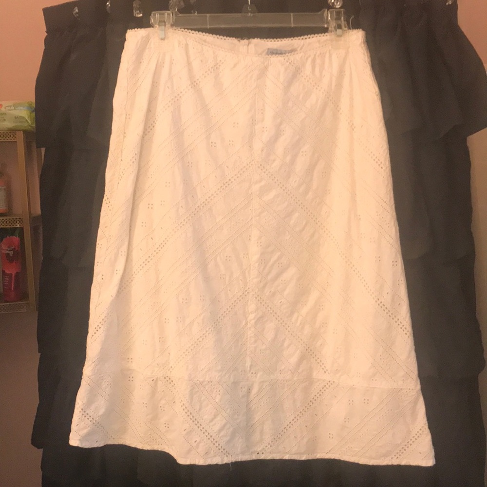 White skirt from Abercrombie & Fitch